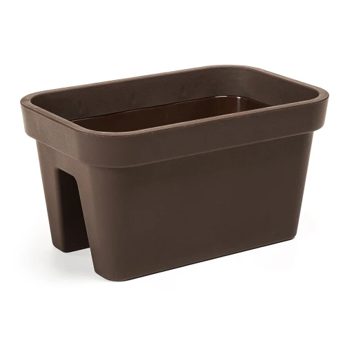 Donica balustradowa Lobelia 45 cm – mokka – Lamela