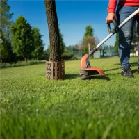 Osłonka ochrona na pnie drzew – brązowa – 20x33 cm 4 szt. Bradas foto