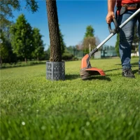 Osłonka ochrona na pnie drzew – szara – 20x33 cm 4 szt. Bradas foto