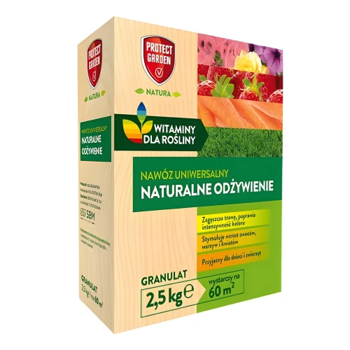 Nawóz Uniwersalny Naturalne Odżywienie 2,5kg - Protect Garden Natura