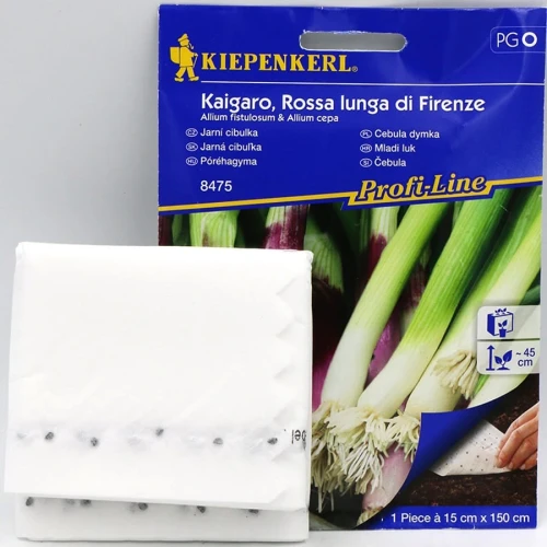 Cebula dymka Kaigaro &amp;amp; Rossa lunga di Firenze – mieszanka na taśmie – Nasiona – Kiepenkerl foto 1