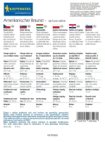 Sałata karbowana Amerikanischer Brauner - nasiona Kiepenkerl tył