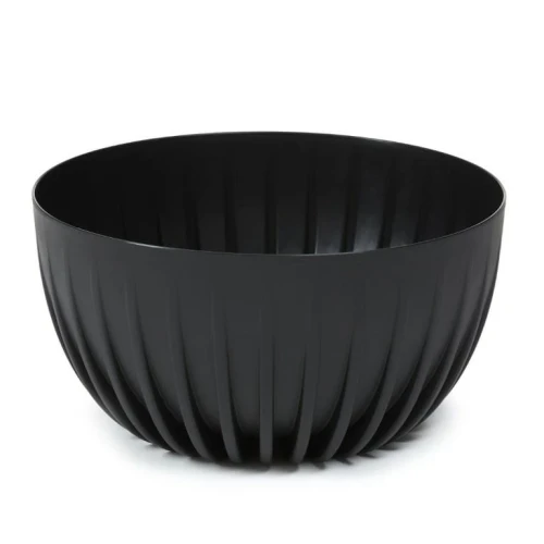 Doniczka Misa Mira Eco Recycled 240 mm Czarna