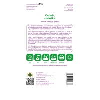 Cebula Szalotka Zébrune 3 g Legutko tył