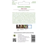 Kapusta Chińska Pak Choi 1 g Legutko tył