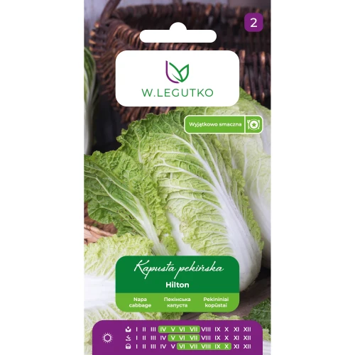 Kapusta Pekińska Hilton 0,5 g Legutko przód