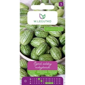 Ogórek ozdobny meksykański (cucamelon) – nasiona pnące, dekoracyjne – Legutko