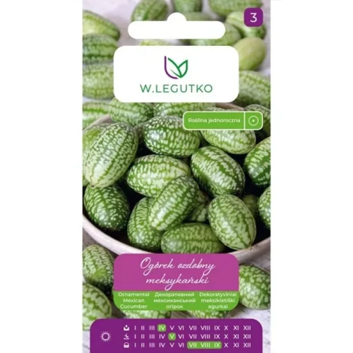 Ogórek Ozdobny Meksykański 0,05 g Legutko przód