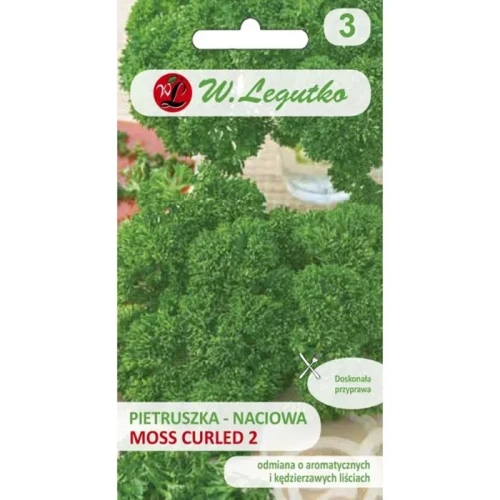 Pietruszka Naciowa Moss Curled 5 g Legutko przód