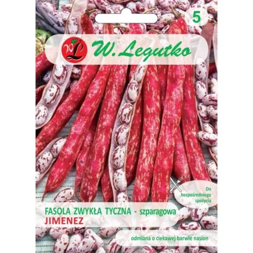 Fasola Tyczna Jimenez 20 g Legutko przód