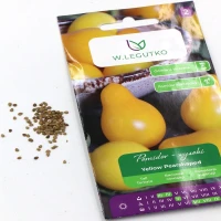 Pomidor Yellow Pearshaped 0,2 g Legutko nasiona foto