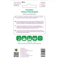 Pomidor Yellow Pearshaped 0,2 g Legutko nasiona tył