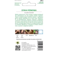 Dynia Piżmowa Butternut 2 g Legutko nasiona tył