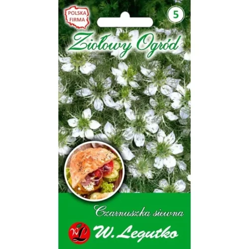 Czarnuszka Siewna 1 g Legutko nasiona przód