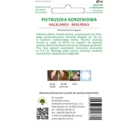 Pietruszka Halblange 5 g Legutko nasiona tył