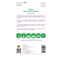 Sałata Mieszanka Odmian 1,5 g Legutko nasiona tył