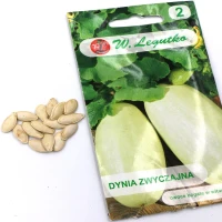 Dynia Zwyczajna Lungo Bianco 2 g Legutko nasiona foto