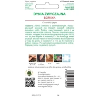 Dynia Zwykła Soraya 2 g Legutko nasiona tył
