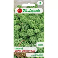 Jarmuż Dwarf Green Curled 1 g  Legutko nasiona przód