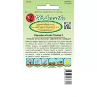 Kapusta Włoska Vertus 2 2 g Legutko nasiona tył