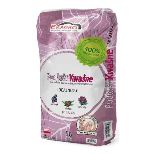 Bio podłoże kwaśne 50 l - Ekagro