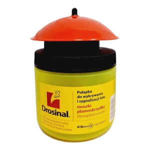 Pułapka Drosinal – skuteczna ochrona plantacji przed muszką plamoskrzydłą (Drosophila suzuki)