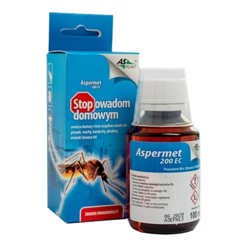 Aspermet 200 EC - preparat na komary 100 ml