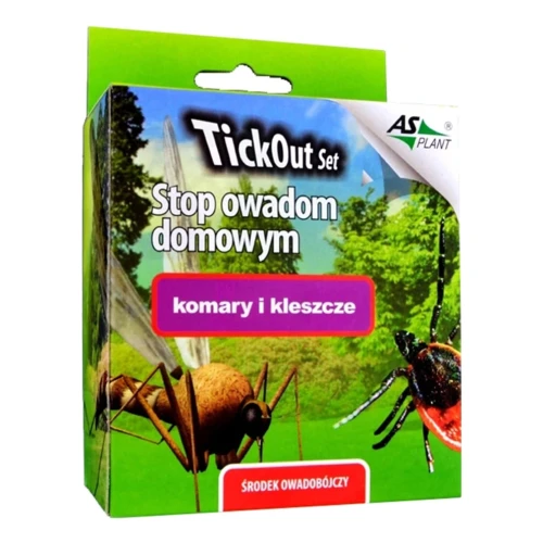 Tickout Set - zwalcza komary i kleszcze 2x250 ml