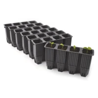 Plastikowe Wkłady do Ukorzeniania - 28 Komórek do Ukorzeniania Roślin 4x4x12cm - Garland