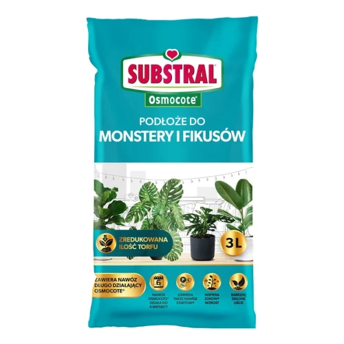Podłoże Do Monstery i Fikusów 3 l - Substral