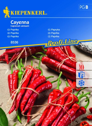 Papryka chili Cayenna - Nasiona - Kiepenkerl przód