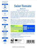 Pomidor sałatkowy Bauna F1 - Nasiona Otoczkowane - Kiepenkerl tył