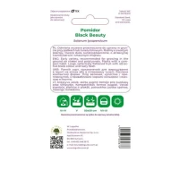 Pomidor Black Beauty nasiona Legutko tył