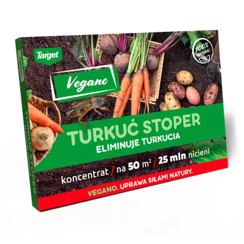 Turkuć Stoper 25 MLN – nicienie na turkucia i inne szkodniki – Vegano