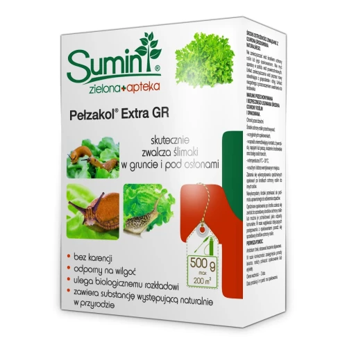 Pełzakol Extra GR 500 g (Zielona Apteka) – preparat Ślimakobójczy – Sumin
