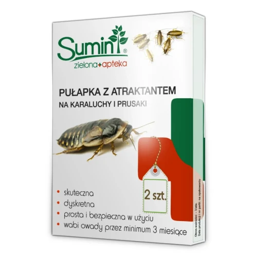 Pułapka z Atrakantem Na Karaluchy 2 szt.