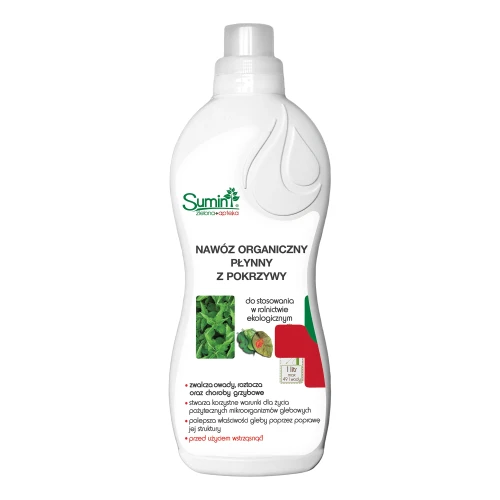 Nawóz z Pokrzywy 1 l – Organiczny Płynny – Sumin