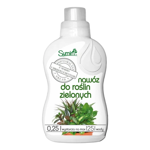 Nawóz Płynny Do Roślin Zielonych 250 ml Sumin