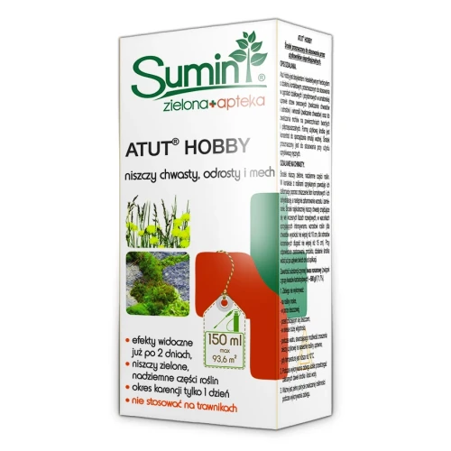 Atut Hobby 150 ml – środek na chwasty i mech – Sumin