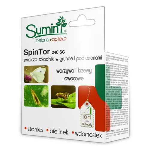 Spintor 240 SC 10 ml – preparat na bielinka, stonkę, wciornastki, zwójki – Sumin