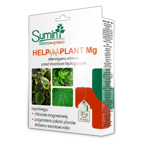 Help Plant MG 20 ml - Zapobiega Chlorozie Magnezowej, Pogorszeniu Jakości Plonów, Słabemu Wzrostowi Roślin – Sumin