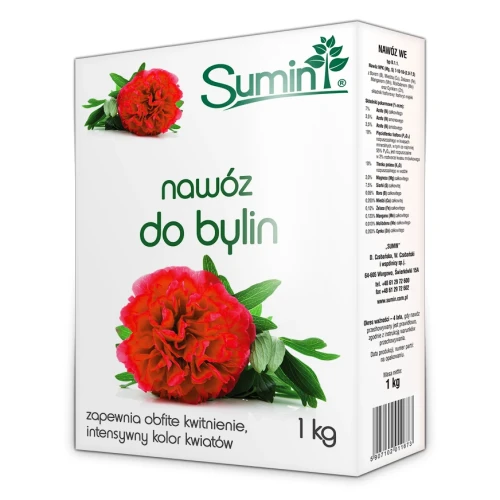 Nawóz Do Bylin Optymalny Skład 1 kg Sumin