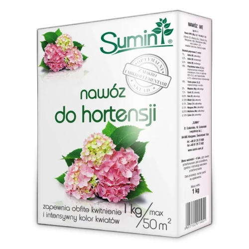 Nawóz Do Hortensji 1 kg Sumin