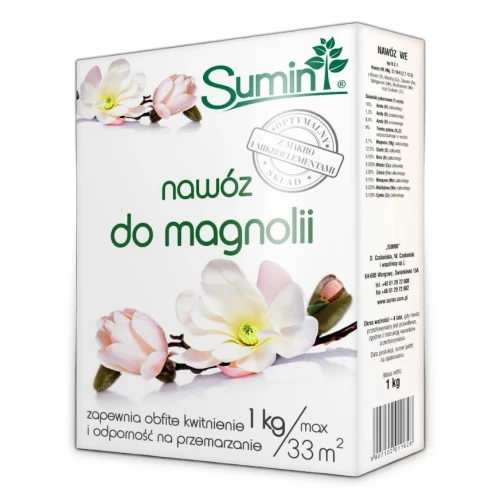 Nawóz Do Magnolii Optymalny Skład 1 kg Sumin