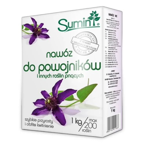 Nawóz Do Powojników i Innych Roślin Pnących 1 kg Sumin