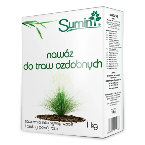 Nawóz Do Traw Ozdobnych Optymalny Skład 1 kg Sumin