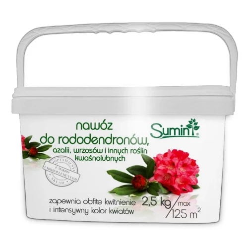 Nawóz Do Rododendronów, Azalii, Wrzosów i Innych Roślin Kwaśnolubnych 2,5 kg Sumin