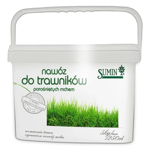 Nawóz Do Trawy Z Mchem - 5 kg - Antymech Sumin