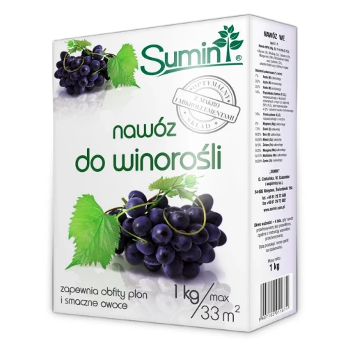 Nawóz Do Winorośli 1 kg Sumin