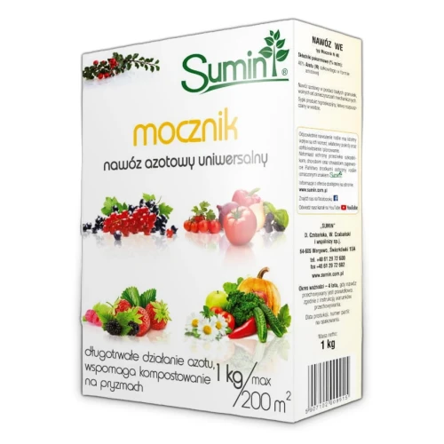 Mocznik Nawóz Azotowy Uniwersalny 1 kg Sumin